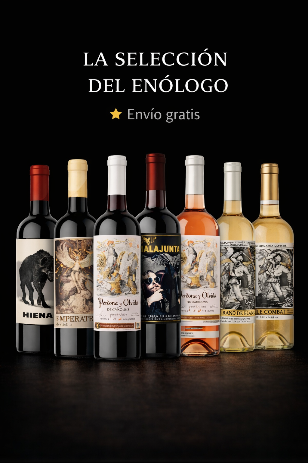 Kit Adega - Seleção de 6 Vinhos