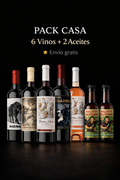 Pack Casa · 6 Vinos + 2 Aceites de Oliva · Saint Rose