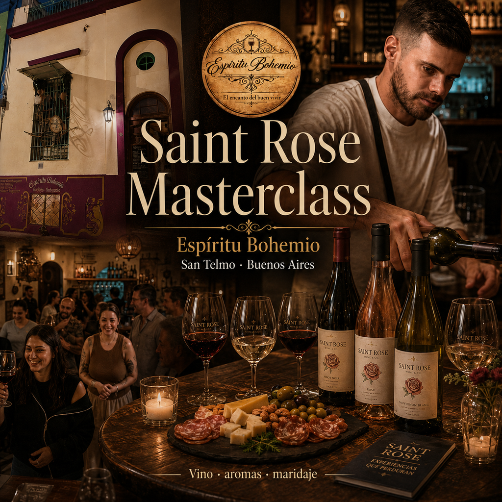 Saint Rose Masterclass en Espíritu Bohemio - experiencia grupal
