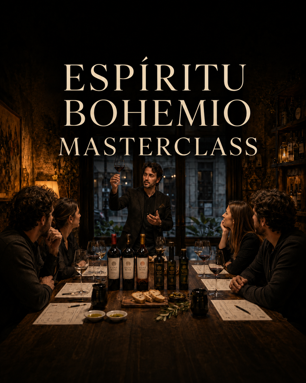 Espíritu Bohemio Masterclass · Saint Rose · San Telmo