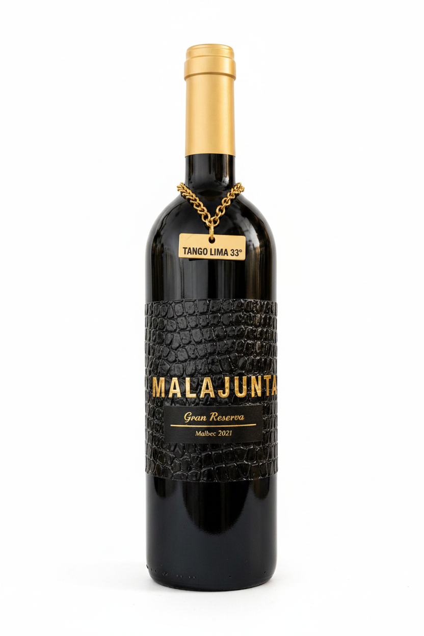Malajunta Gran Reserva Tango Lima 33° - Fondo blanco